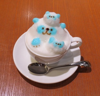 3D Latte Art☽Honey Latte@Light Cafe@Aeon Mall Tokoname
