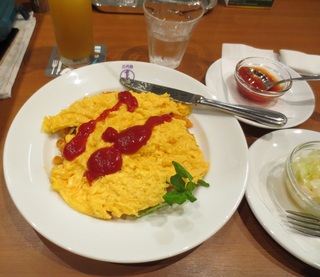 Dandelion Omurice@Nihonbashi Sandaime Taimeiken